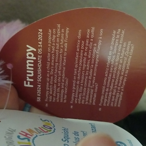 Squishmallows Frumpy the Bigfoot 8" - Picture 4 of 6